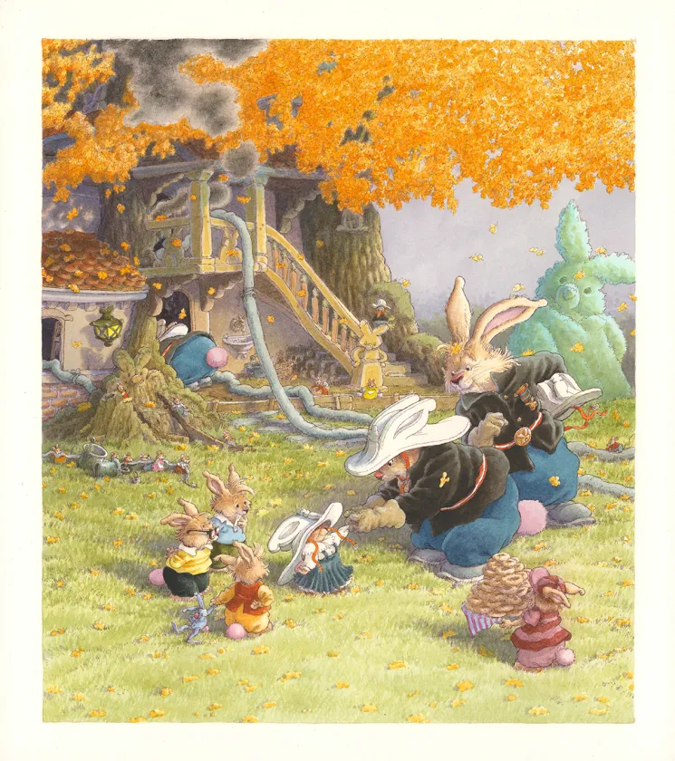 Cover, La Famille Passiflore , Réédition - Les Beignets flambés, Loïc Jouannigot