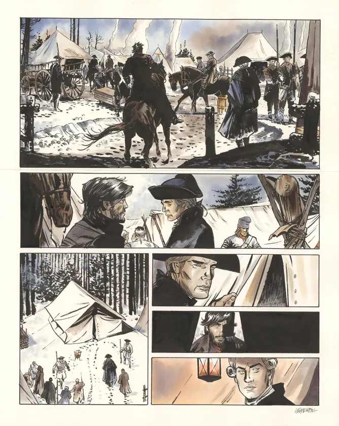 Planche couleur, Nouvelle France, Bernard Vrancken