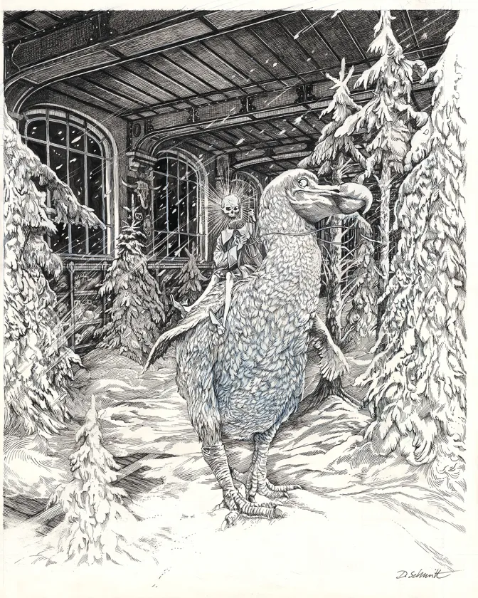 Cover, La Tête de mort venue de Suède, Daria Schmitt