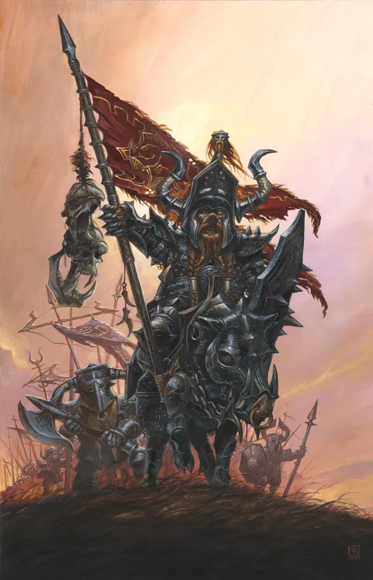 Couverture, La Guerre des Nains, Didier Graffet
