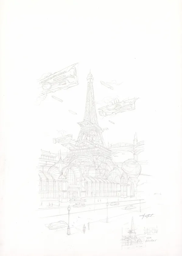 Crayonné, Steampunk, Didier Graffet
