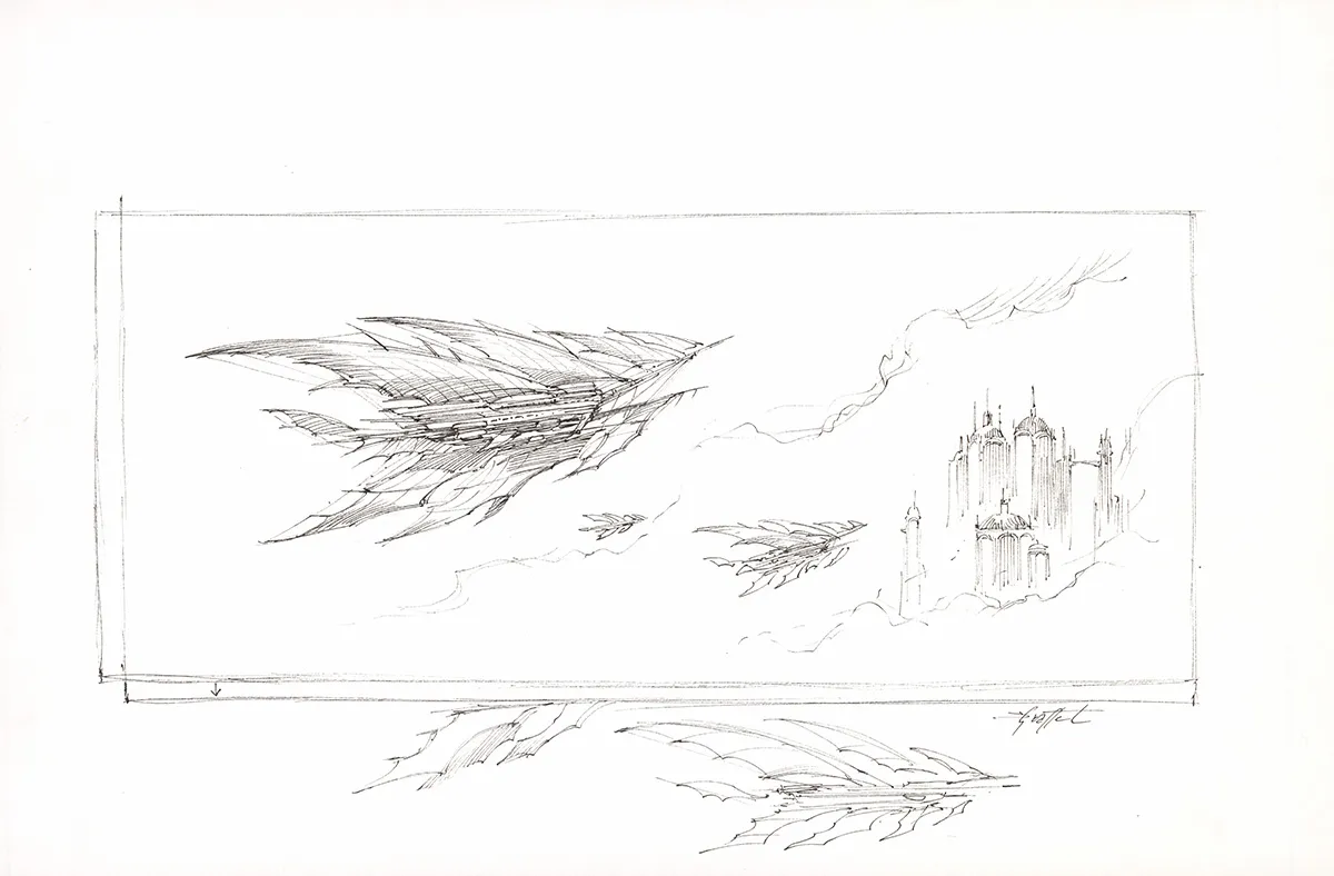 Sketch, Steampunk, Didier Graffet