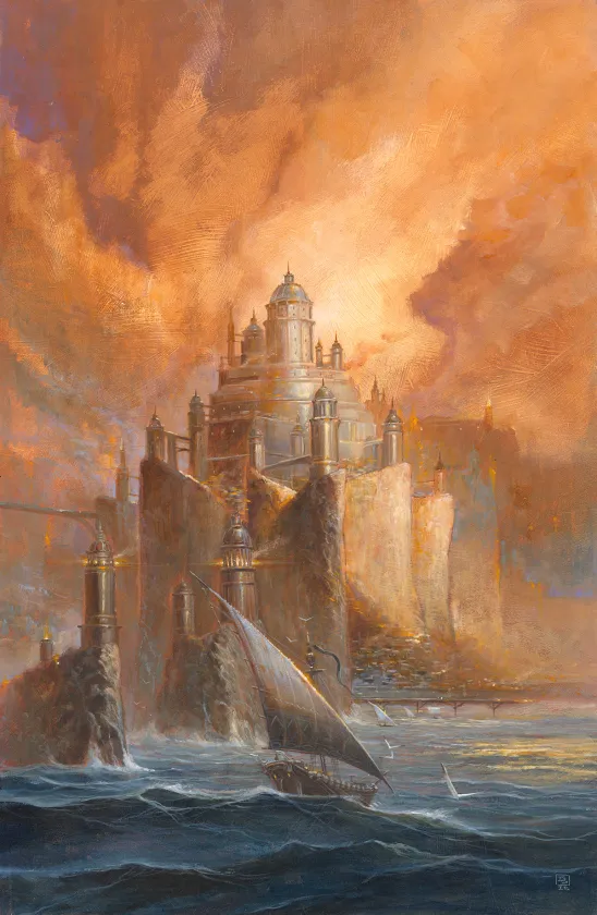 Couverture, La Mer éclatée, La Moitié d'un monde (T.2), Didier Graffet