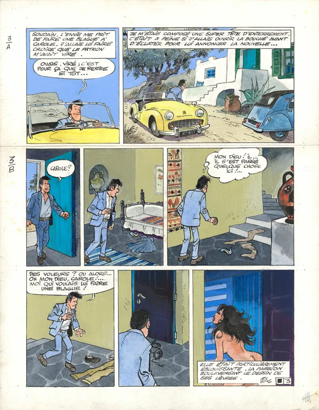 Planche couleur, L'Appel de l'enfer,  Will