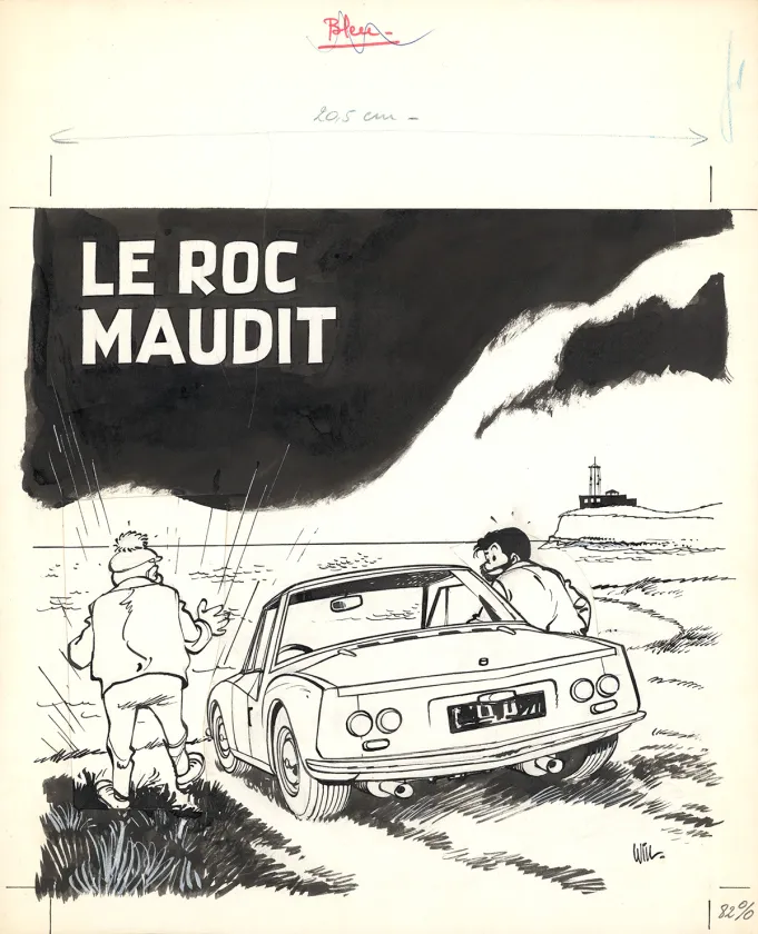 Couverture, Tif et Tondu, Le Roc maudit  (T.18),  Will