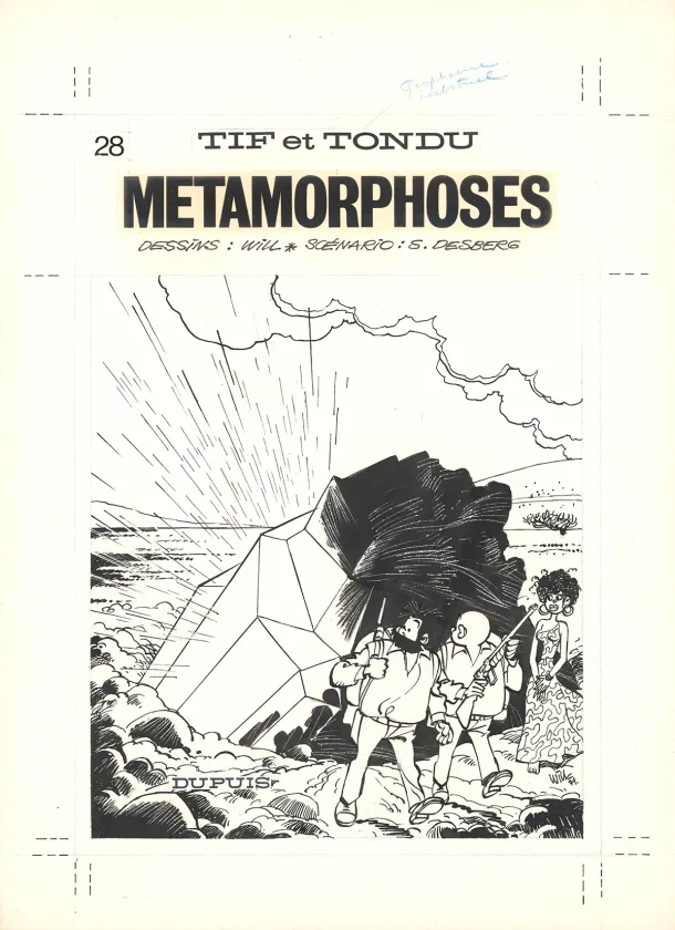 Couverture, Tif et Tondu, Métamorphoses (T.28),  Will