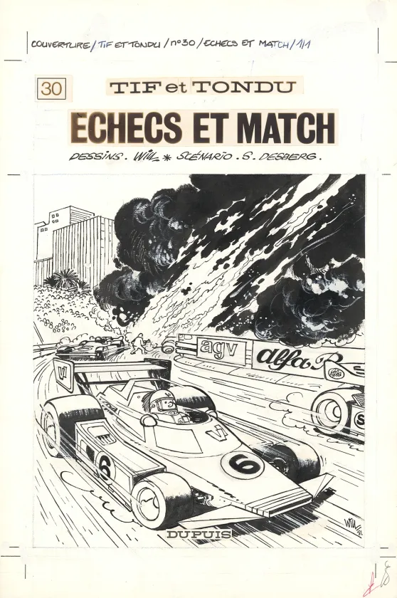 Cover, Tif et Tondu, Échecs et match (T.30),  Will