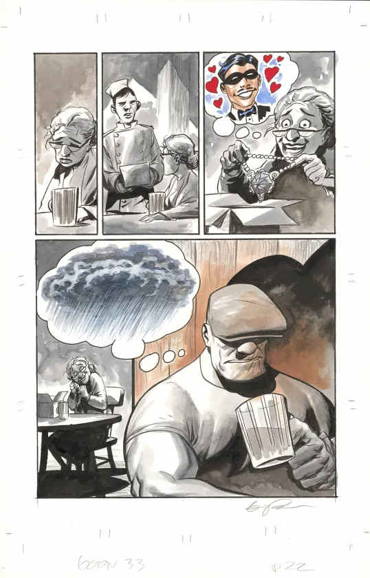 Planche couleur, The Goon, # 33 (T.33), Eric Powell
