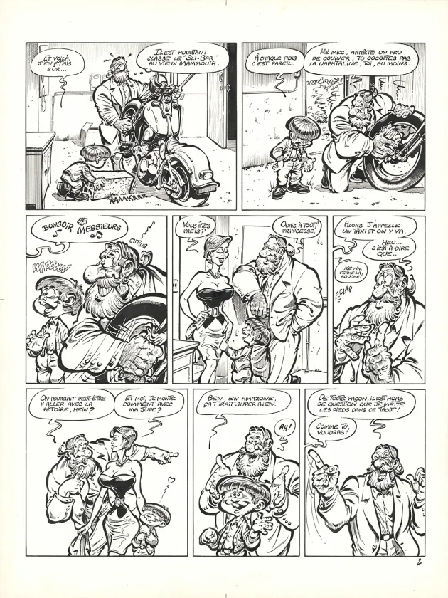 Planche noir et blanc, Litteul Kévin, Litteul Kévin (T.1),  Coyote