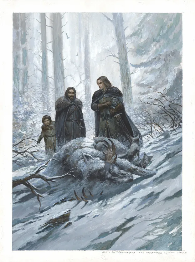 Painting, Game of Thrones, The Illustrated Edition - 20th Anniversary, Didier Graffet