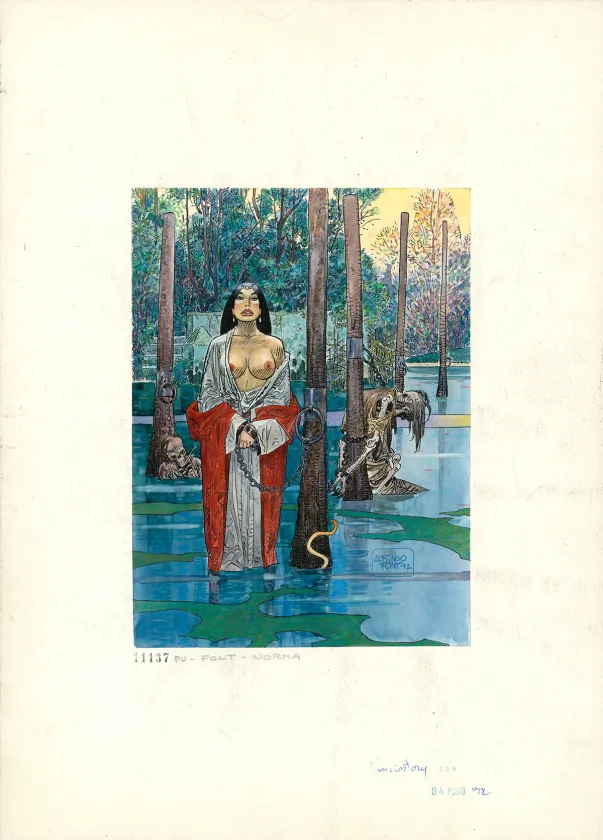 Illustration couleur, Lanciostory, Alfonso Font
