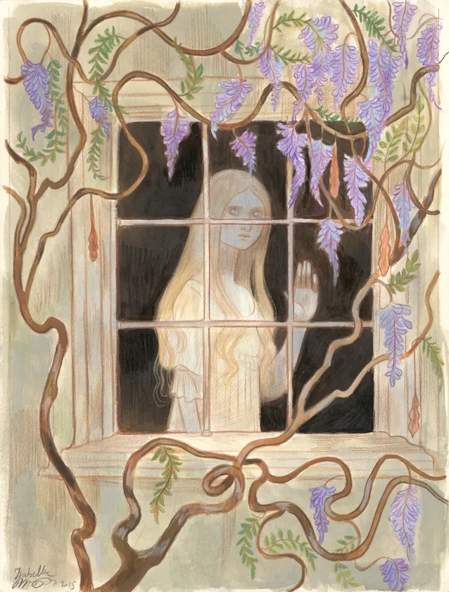 Illustration couleur, Hurlevent (Wuthering Heights), Isabella Mazzanti