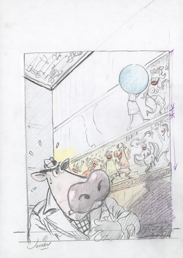 Cover project, La Vache, Johan De Moor