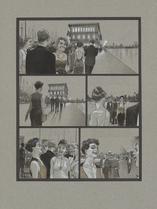 Planche couleur, Après l’amour - Venin de femmes, Miguelanxo Prado