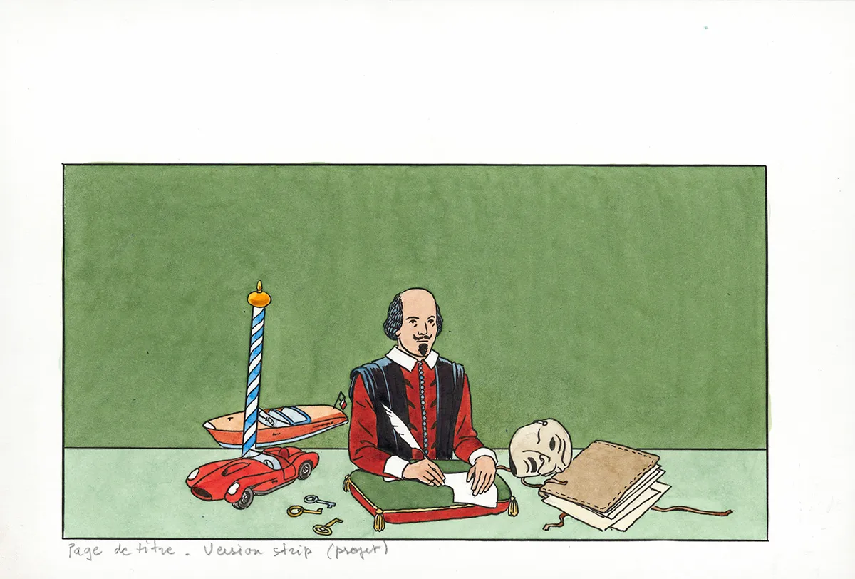 Illustration couleur, André Juillard