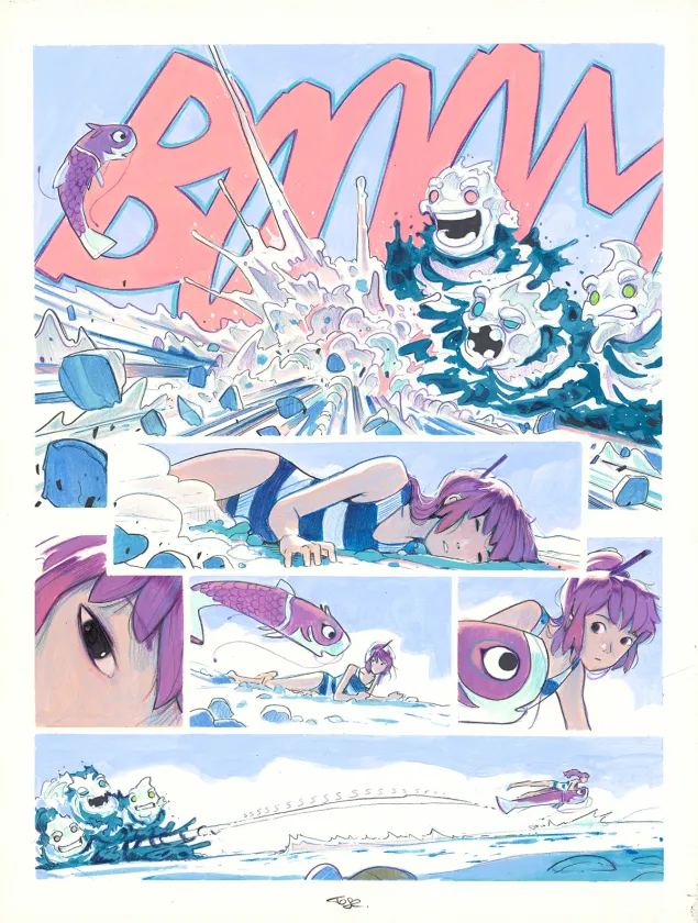 Planche couleur, Maison Croa Croa, Davide Tosello