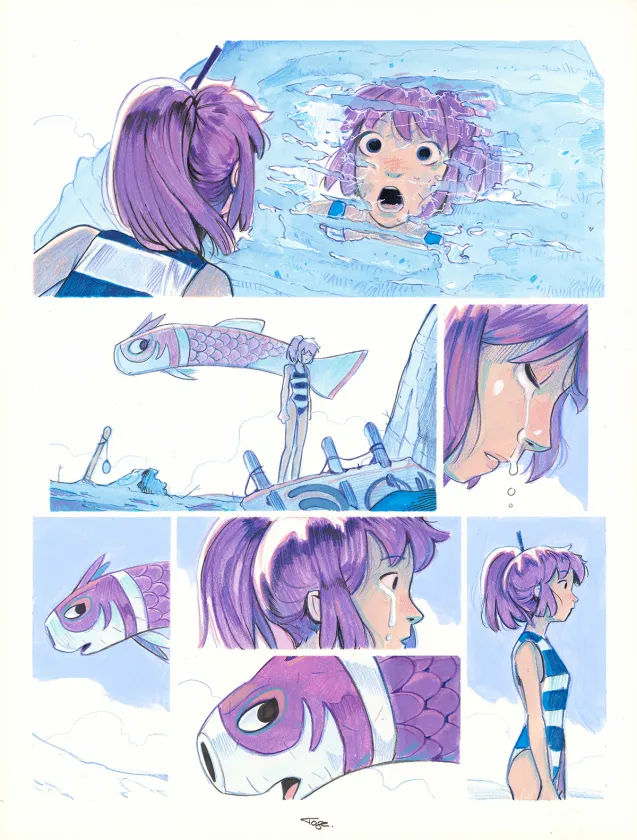 Planche couleur, Maison Croa Croa, Davide Tosello