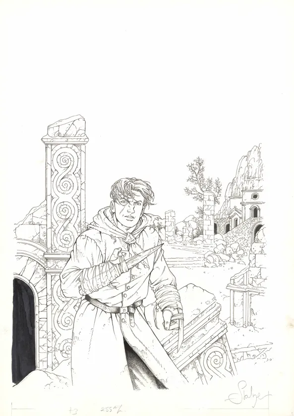 Couverture, La Croix de Cazenac , Le sang de mon père (T.3), Eric Stalner