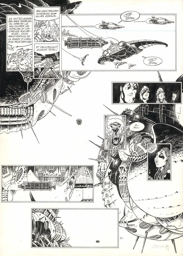 Planche noir et blanc, Kookaburra,  Crisse