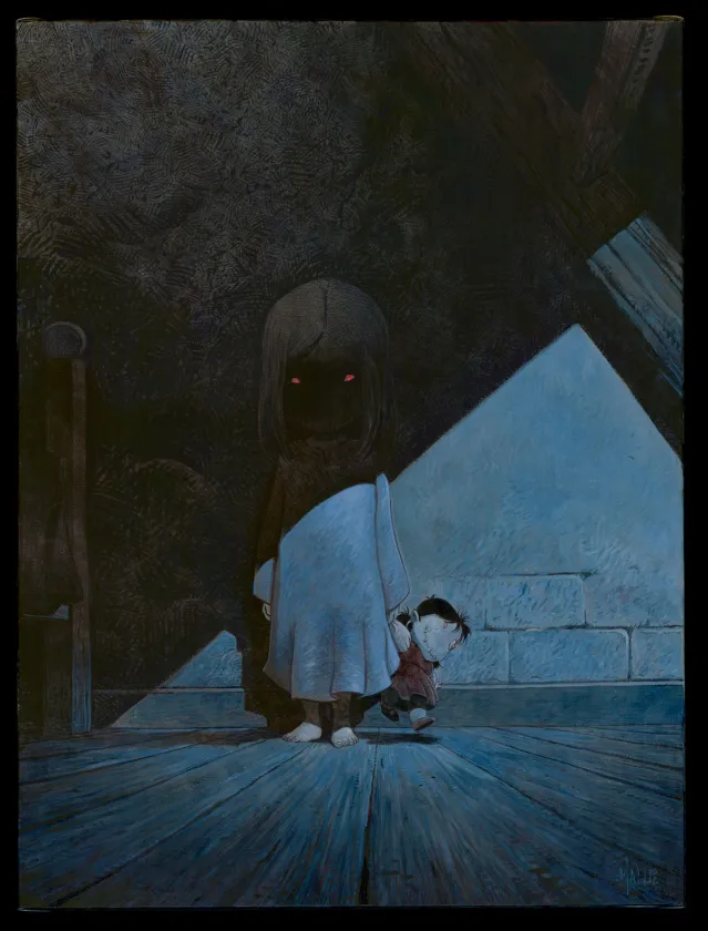 Painting, Le Grand Mort, Blanche (T.3), Vincent Mallié