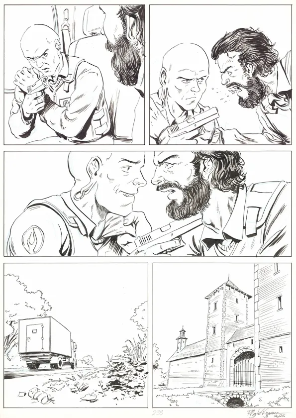 Planche noir et blanc, OFF, Patrice Réglat-Vizzavona
