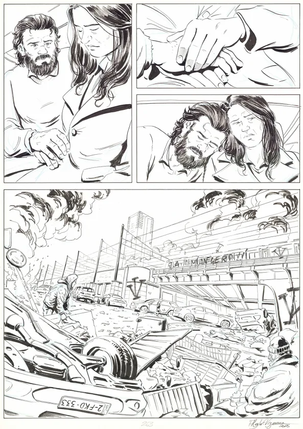 Planche noir et blanc, OFF, Patrice Réglat-Vizzavona