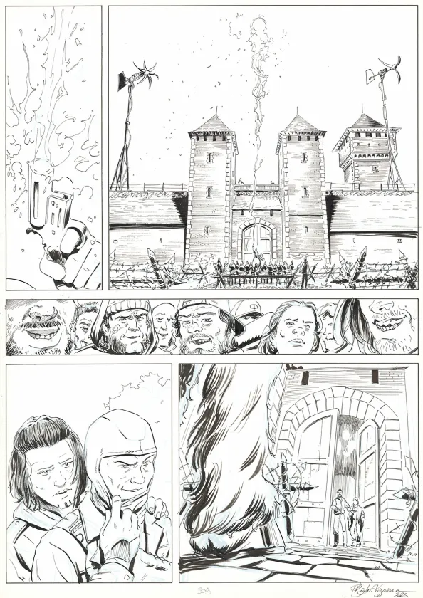 Planche noir et blanc, OFF, Patrice Réglat-Vizzavona