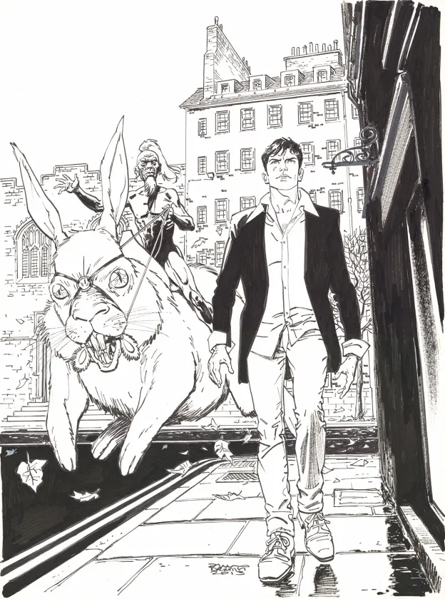 Couverture, Dylan Dog, Il Signore del silencio (T.2), Bruno Brindisi