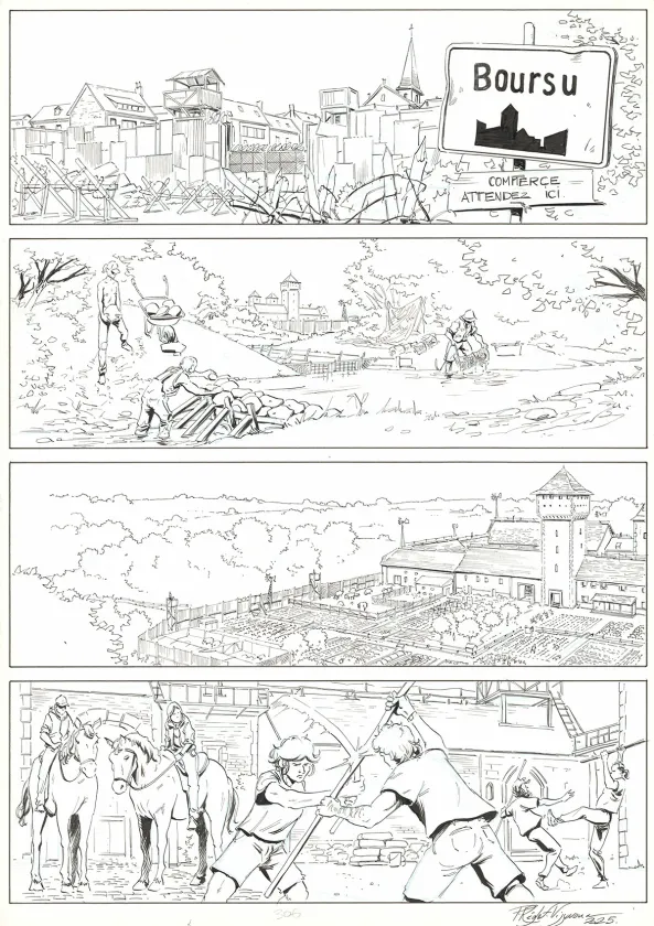 Planche noir et blanc, OFF, Patrice Réglat-Vizzavona