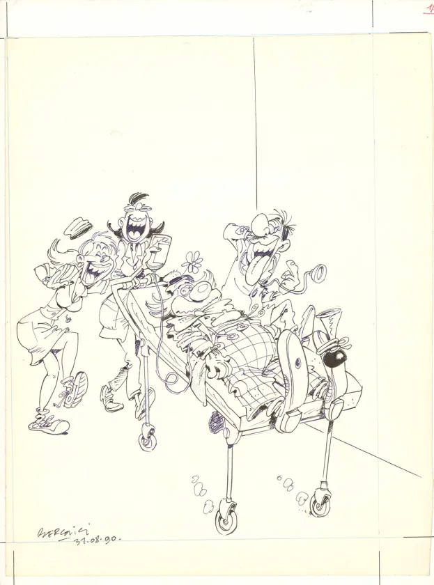 Cover, Les Femmes en Blanc, Gai rire à tout prix (T.6), Philippe Bercovici