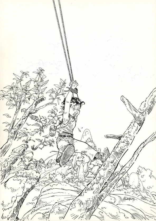 Couverture, Petit d'homme, L'Éveil (T.1), Marc N'Guessan