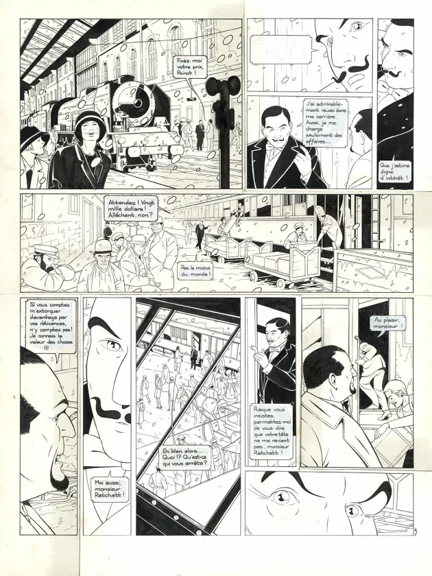 Planche noir et blanc, Philippe Wurm