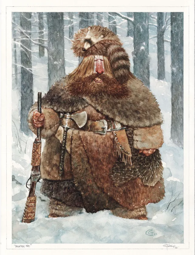Colored illustration, WESTERN!, Carter Goodrich