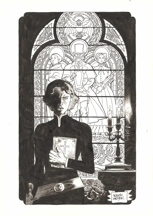 Couverture, Undertaker, Le Monde selon Oz (T.8), Ralph Meyer