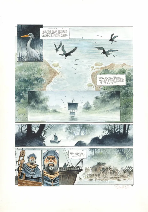 Planche couleur, Cauchon... Ou l'homme qui tua Jeanne d'Arc, Joël Parnotte