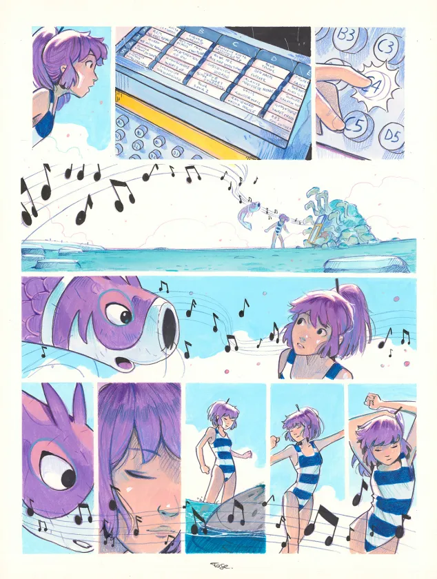 Planche couleur, Maison Croa Croa, Davide Tosello