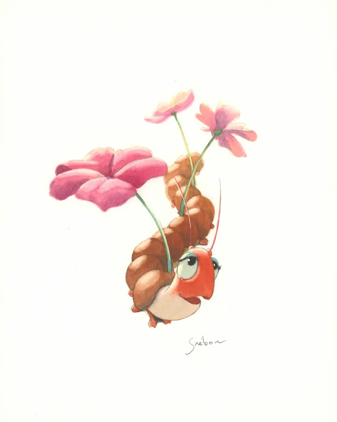 Illustration couleur, À la découverte des humains, Quentin Gréban