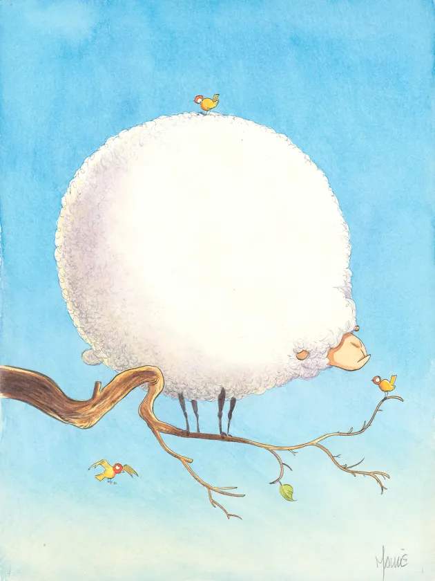 Couverture, Edmond gros mouton, Vincent Mallié