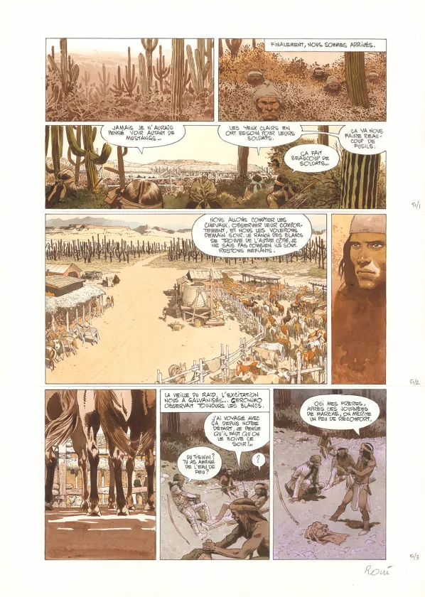 Planche couleur, Golden West, Christian Rossi