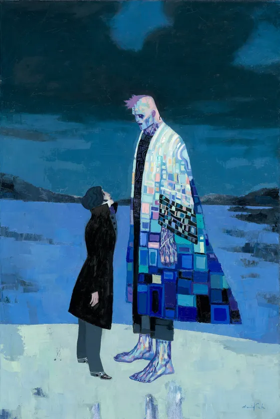 Painting, Frankenstein, David Sala