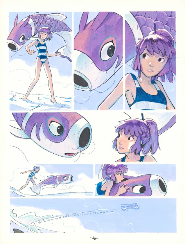 Planche couleur, Maison Croa Croa, Davide Tosello