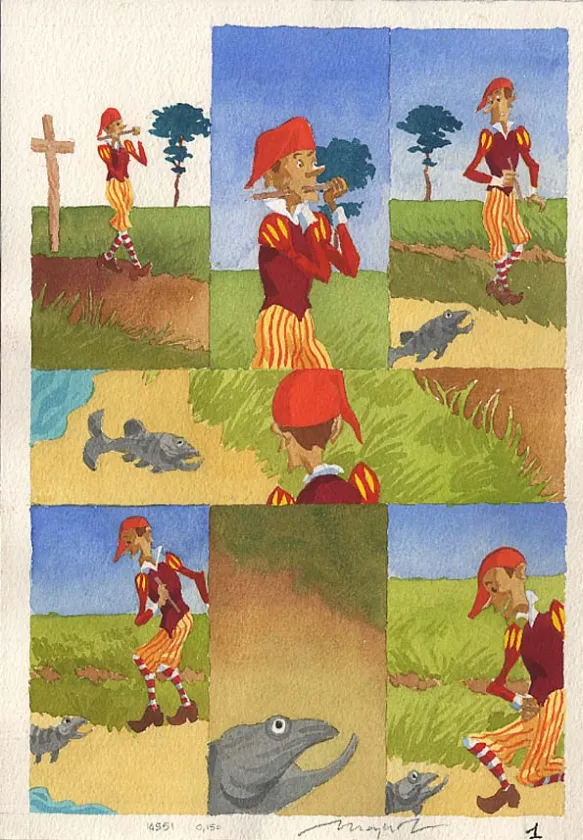 Planche couleur, Collectif Arnaudin, Emmanuel Moynot