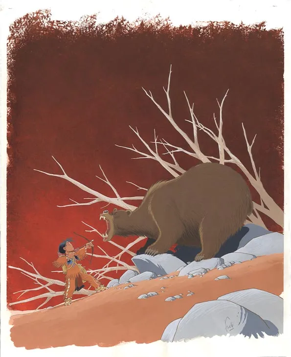 Couverture, Popotka le petit sioux, Mahto (T.3), Fred Simon