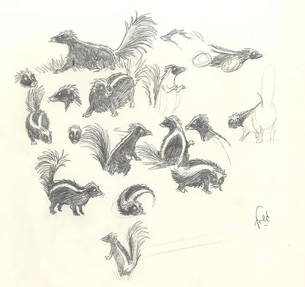 Sketch, Popotka le petit sioux, Fred Simon