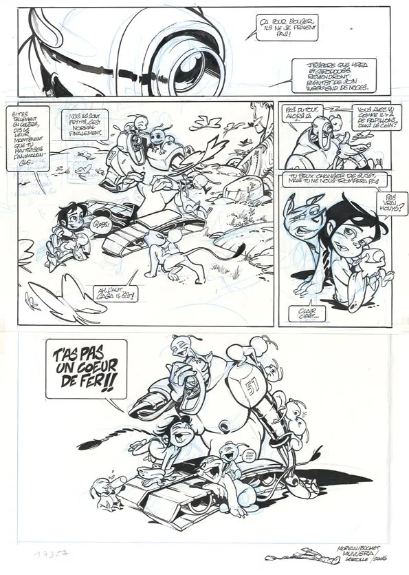 Planche noir et blanc, Nävis, Girodouss (T.2), José Luis Munuera