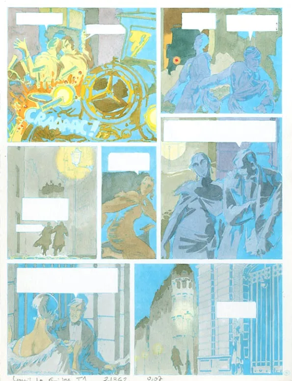 Color layout, Louis la Guigne, Louis la Guigne (T.1), Jean-Paul Dethorey