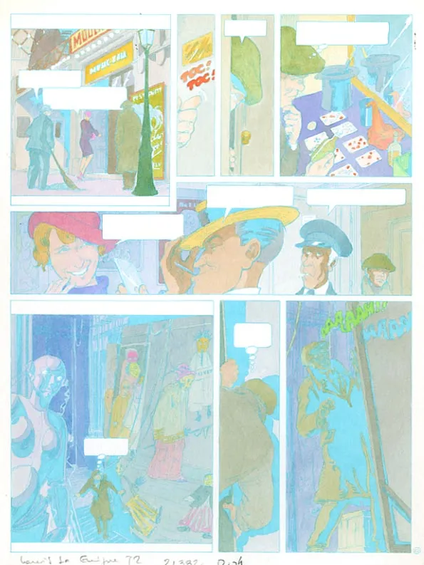 Mise en couleurs, Louis la Guigne, Moulin Rouge (T.2), Jean-Paul Dethorey