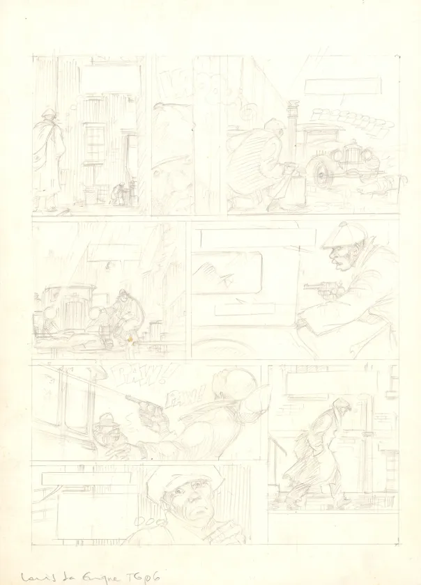 Crayonné, Louis la Guigne, Charleston (T.6), Jean-Paul Dethorey