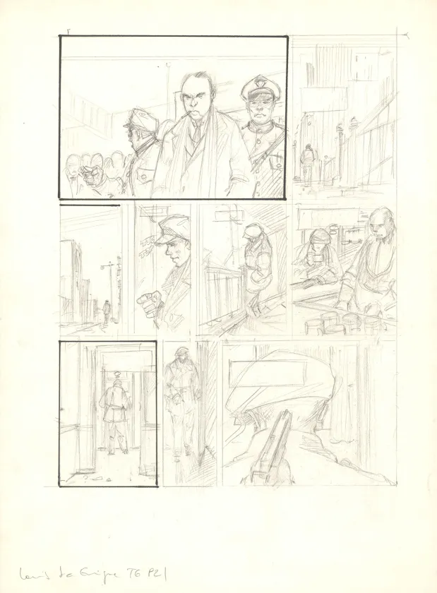 Sketch, Louis la Guigne, Charleston (T.6), Jean-Paul Dethorey