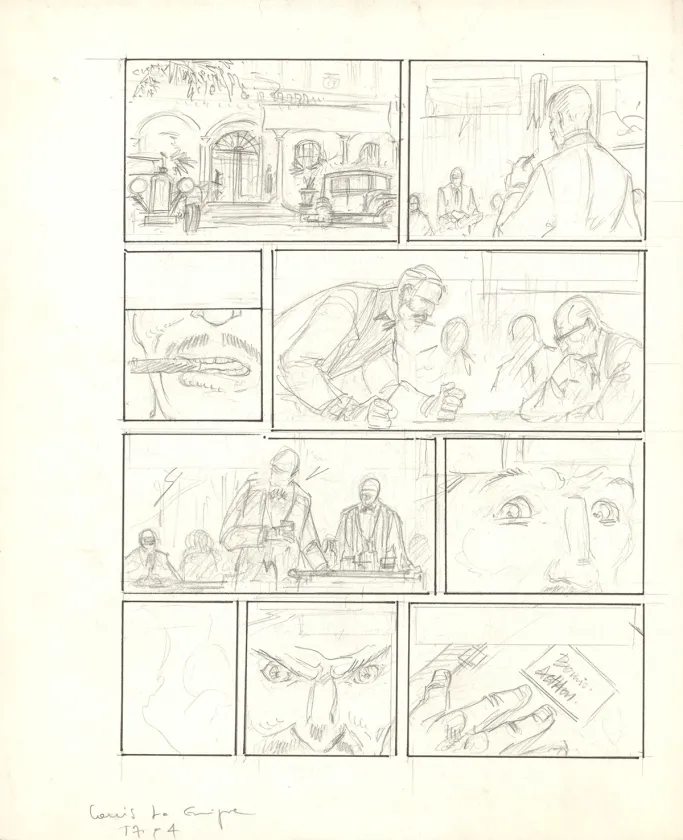 Sketch, Louis la Guigne, Les vagabonds (T.7), Jean-Paul Dethorey